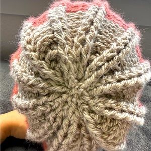 Handmade, crochet fashion beanie